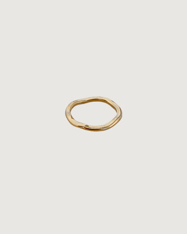 MARLO ORGANIC STACKING RING GOLD - STUDIO JO STORE